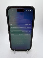 Apple iPhone 15 - Black - 128GB - as-is for salvage/parts/disassembly