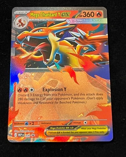 Mega Charizard Y ex (#030) - Holofoil ME - Mega Evolution Promos Pokemon TCG NM