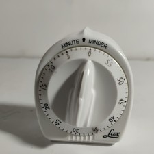 Vintage Lux Minute Minder Kitchen Cooking Tim...