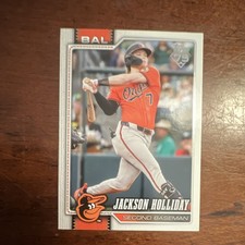 Topps 2026 Jackson Holliday #92 Baltimore Orioles Baseball Card