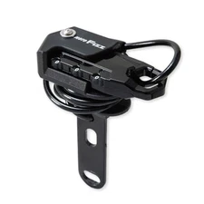 Tanax (TANAX) For motorcycle theft prevention wire lock straight black 3 digit