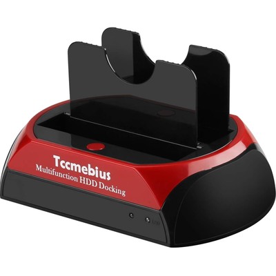 USB 2.0 Festplatten Dockingstation, -DE USB 2.0 an 2,5 3,5 Zoll SATA IDE Dual...
