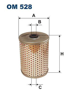 Filtron OM 528 Filter, Arbeitshydraulik-image