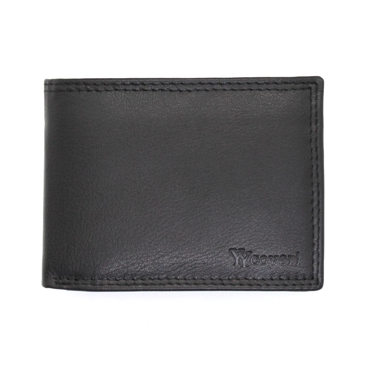 Portafoglio Uomo SENDEFN In Vera Pelle | Piccolo E Sottile Con Blocco RFID | 6 Tasche Per Carte E 3 Scomparti | Regalo Elegante Per Uomo