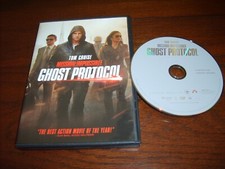 Mission: Impossible: GHOST PROTOCOL (DVD,2011,WS)~TOM CRUISE~JEREMY RENNER~SIMON