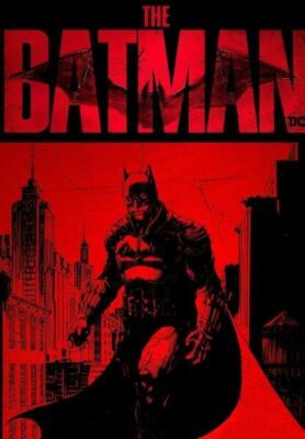 THE BATMAN (2021) D.C Fandome Illustration Poster 2 - Hochglanz A4 Druck