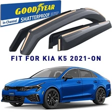 Rain Guards Vent Visors Shade for 2021-2025 Kia K-5