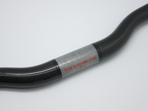 Barra elevadora de bicicleta de montaña ligera de fibra de carbono completa 25,4 610 mm 3K tejida 160 g AHB01 EE. UU. - Imagen 4 de 7
