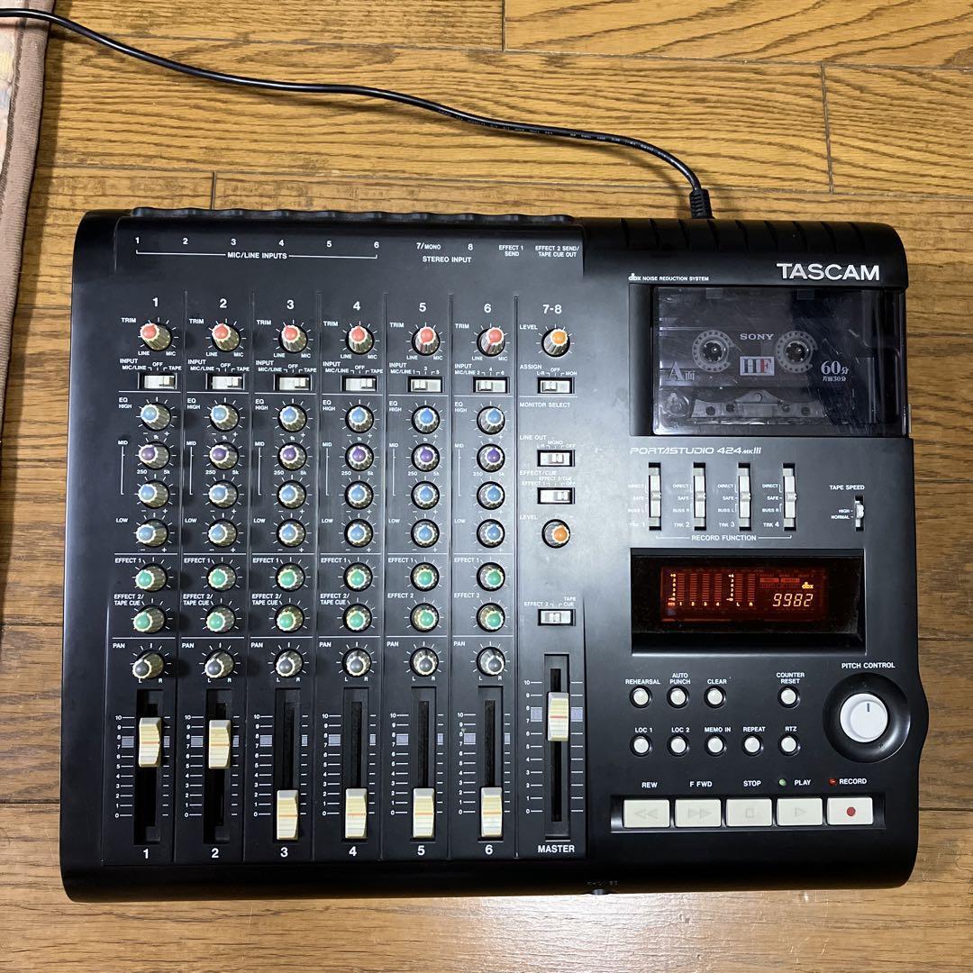 TASCAM Portastudio 424 mkII mk2 cassette Multi-track TASCAM Portastudio 424 mkII mk2 cassette Multi-track