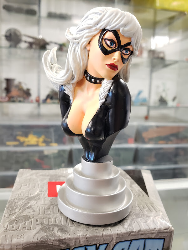 Marvel 4.5'' BLACK CAT Mini-Bust (Artist Proof AP) Limited