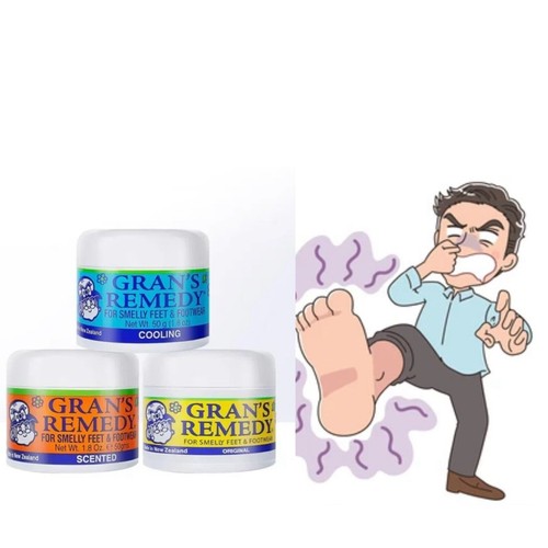 Grans Remedy Foot Powder Original/Scented/Cooling 50g smelly feet