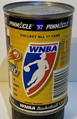 Unopened 1997 Pinnacle Inside WNBA Cards In A Can Lot Of 2 L, Lisa
