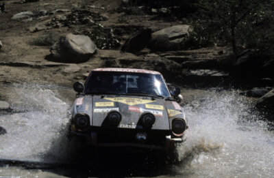 Hans Schuller and Dieter Steinmann Datsun 260Z 1975 Safari Rally Kenya Photo 12