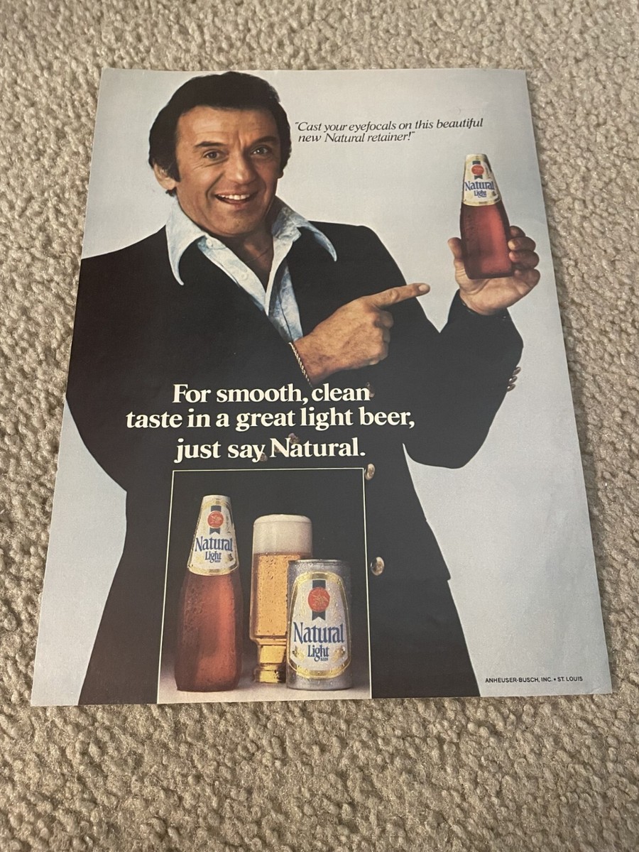 ユニオンビール ビンテージサイン Vintage 1979 NATURAL LIGHT BEER Poster Print Ad 1970s | eBay
