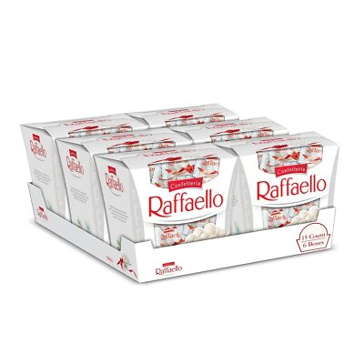 Ferrero Raffaello Almond Coconut Chocolate Candy Gourmet Gift Box 90 Pieces