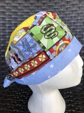 Harry Potter Tie Back Medical Surgical Women s Scrub Hat Cap USA made