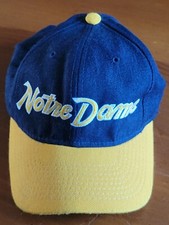 Vintage 90's Notre Dame Fighting Irish Football Sports Specialties snapback hat