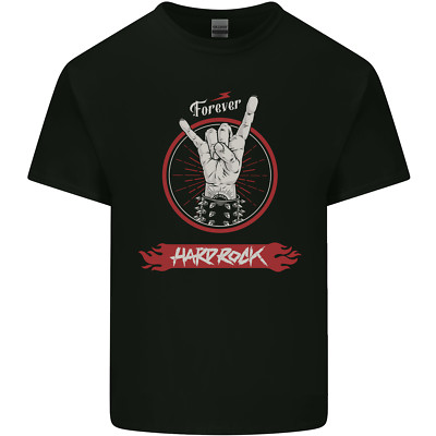 Forever Hard Rock Gitarre Rock Salut Musik Kinder T-shirt Jungen Mädchen