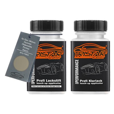 Autolack Lackstift für Gen. Motors 67U 735Q Lancelot Gold Metallic 2 x 50ml