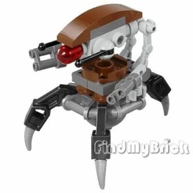 SW657 Lego Star Wars Droideka Destroyer Droid Minifigure from 75000 brand NEW 