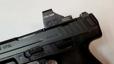 HK VP9 optic ready slide. Holosun  507K 407K EPS Red Dot Optic Ready plate.
