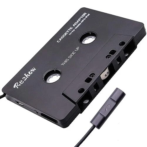 Bluetooth Cassette Adapter for Car with Stereo Audio Wireless