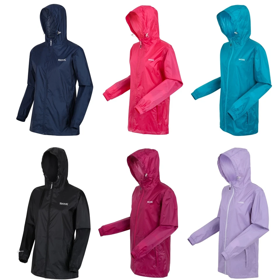 Regatta Regenjacke Windjacke Jacke Damen 5.000mm Wassersäule Wasserdicht Packbar - Bild 1 von 2