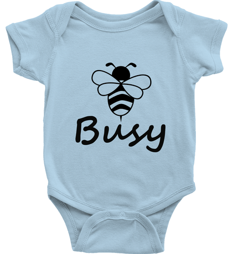 Bee Busy Toddler Kids Boy Girl T-Shirt Baby Bodysuit Clothes Busy bee honeybee - Picture 18 of 36