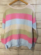Ann Taylor Loft Outlet Lounge Oversized Crewneck Chunky Sweater Sz Small Soft