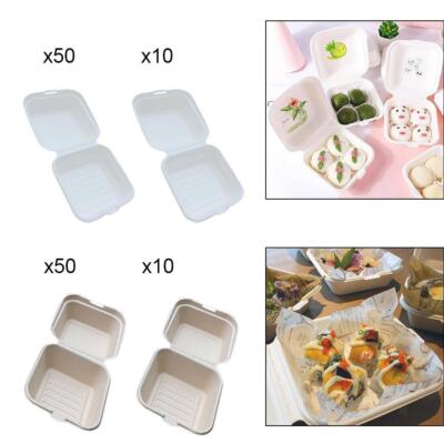 Einwegkuchen Sandwich Kuchen Snack Gebäck Behälter Kuchen Verpackung