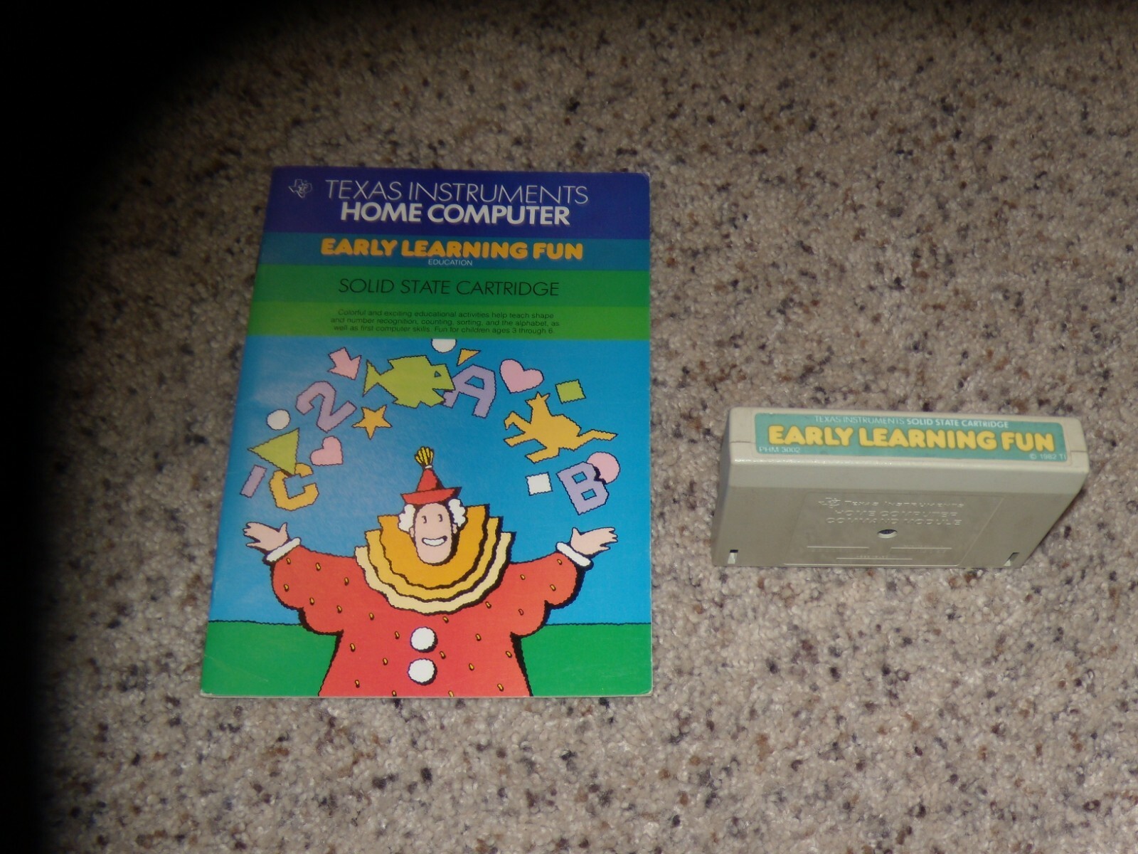 Early Learning Fun Texas Instruments Game with manual | eBay