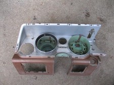 1964 1965 Buick Riviera and Riviera Gran Sport A/C LH Dash Bezel Gauge Cluster