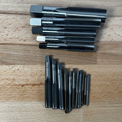 Kimball Midwest SP Series & Others Bottoming Taps Lot - Some New, Some Used