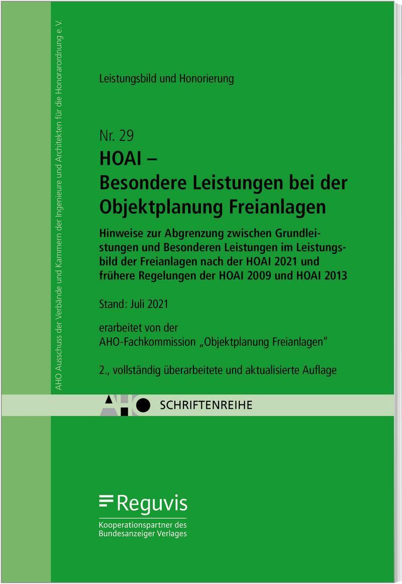 Thumbnail - Hoai - Besondere Leistungen Bei Der Objektplanung Freianlagen Aho