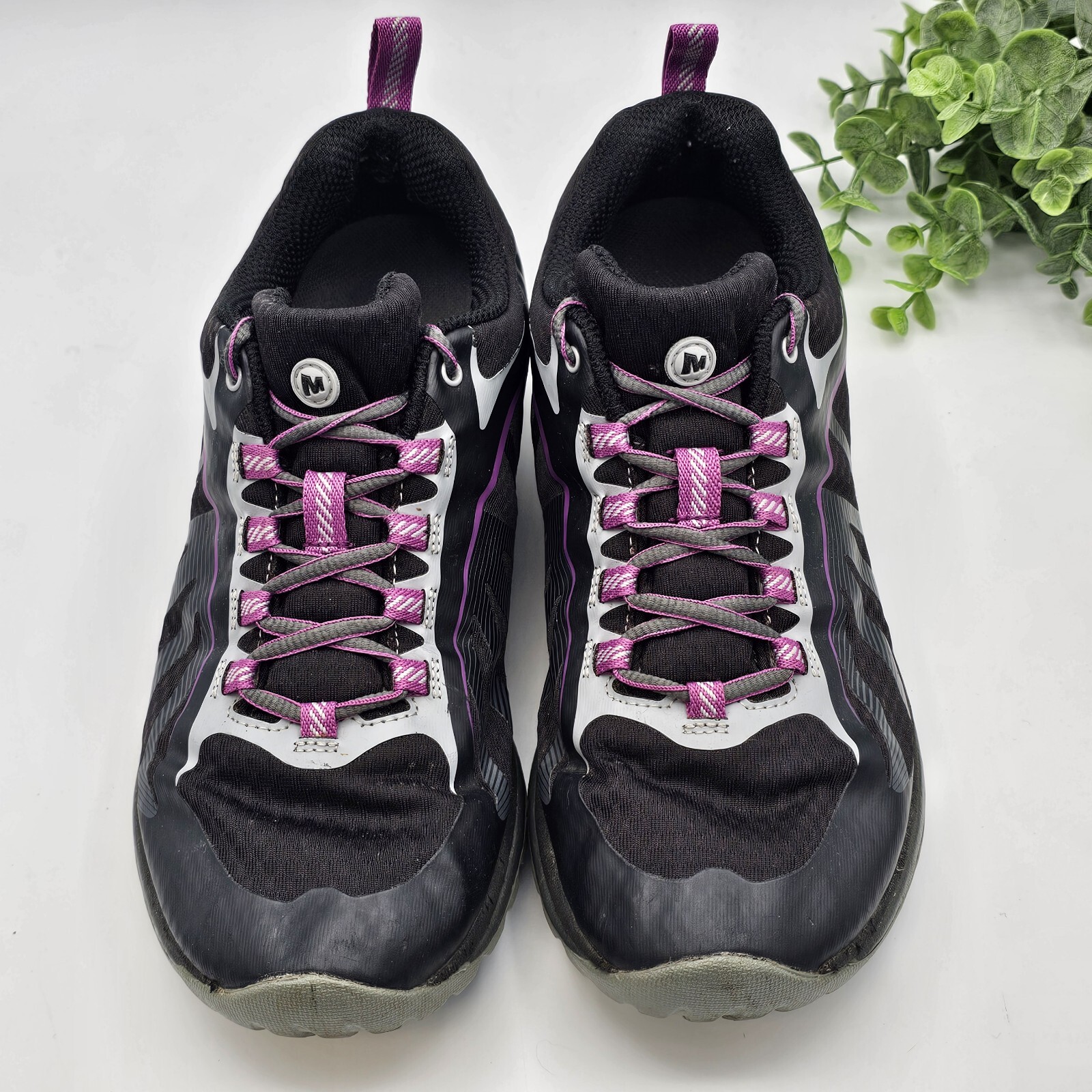 Merrell Siren Edge 3 scarpe sneakers escursionismo donna 8 5 nero Acai Vibram J35750