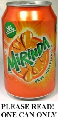 Russian Mirinda Orange Voll Neu 330ml 325ml Kann Original Pepsi Russland Ebay