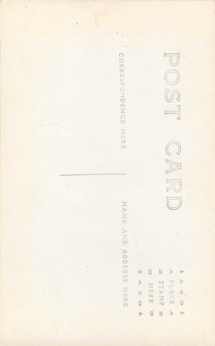 Vintage Postcard RPPC Town Gathering - Picture 2 of 2