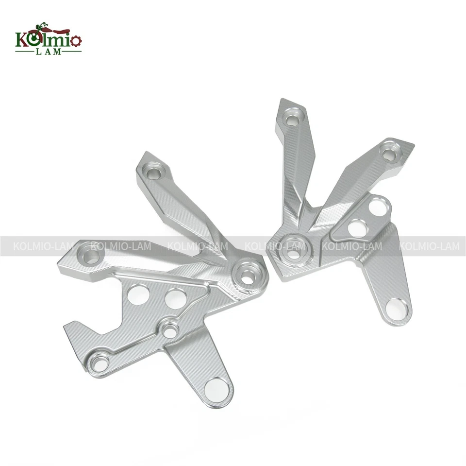 Fit for Kawasaki Z750 2007 - 2011 Motorcycle Front Footrest Bracket Set - Image 2 of 4