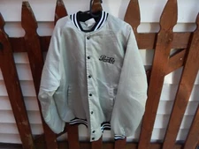 Vintage HARTWELL PEPSI UNIFORM Size Large Jacket Satin Bomber Style