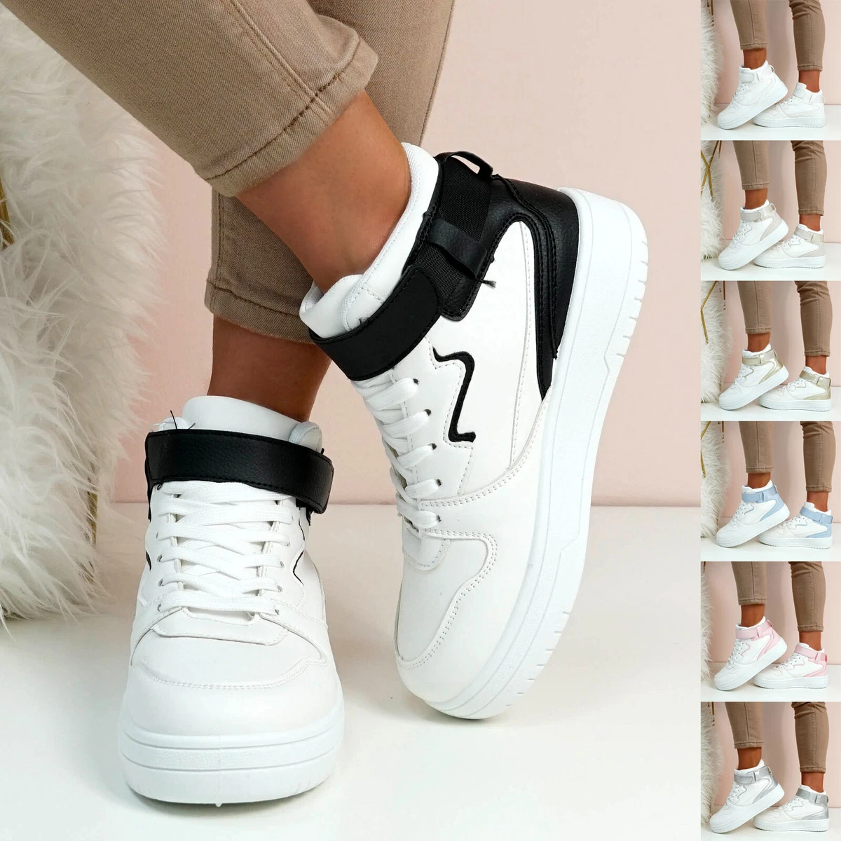 World balance high cut shoes for ladies 2025