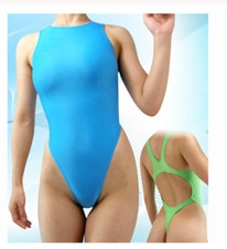 Damen Hollow Out Body Tanga Bodystocking Sexy Erotik Bademode Badeanzug