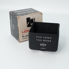 MINT Mamiya TLR Lens Hood for f/4.5 180mm f/6.3 250mm C220/C330