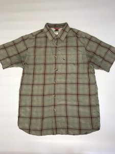 north face button down short sleeve