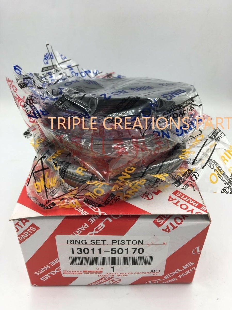 1301150170 Genuine Toyota Ring Set Piston 13011-50170 OEM | eBay