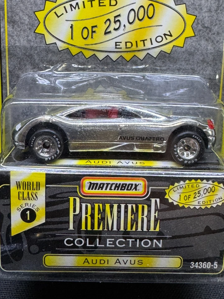 Matchbox Premiere Audi Avus Diecast Edición Limitada Coleccionable Foto 2 de 4