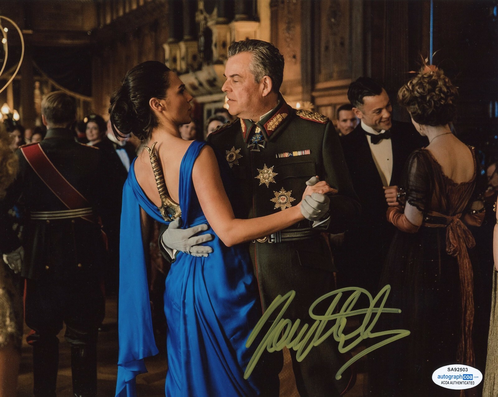 Danny Huston Wonder Woman Autographed Signed 8x10 Photo ACOA