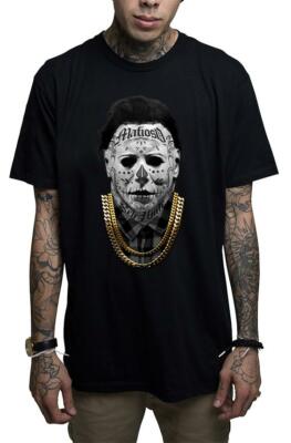 Mafioso Halloween Michael Myers 2.0 Tattoos Gothic Punk Horrorfilm T-Shirt