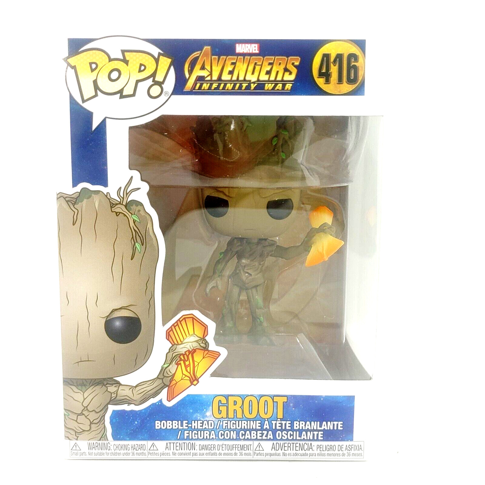 Funko Pop! Marvel Avengers Infinity War Groot (With Stormbreaker)