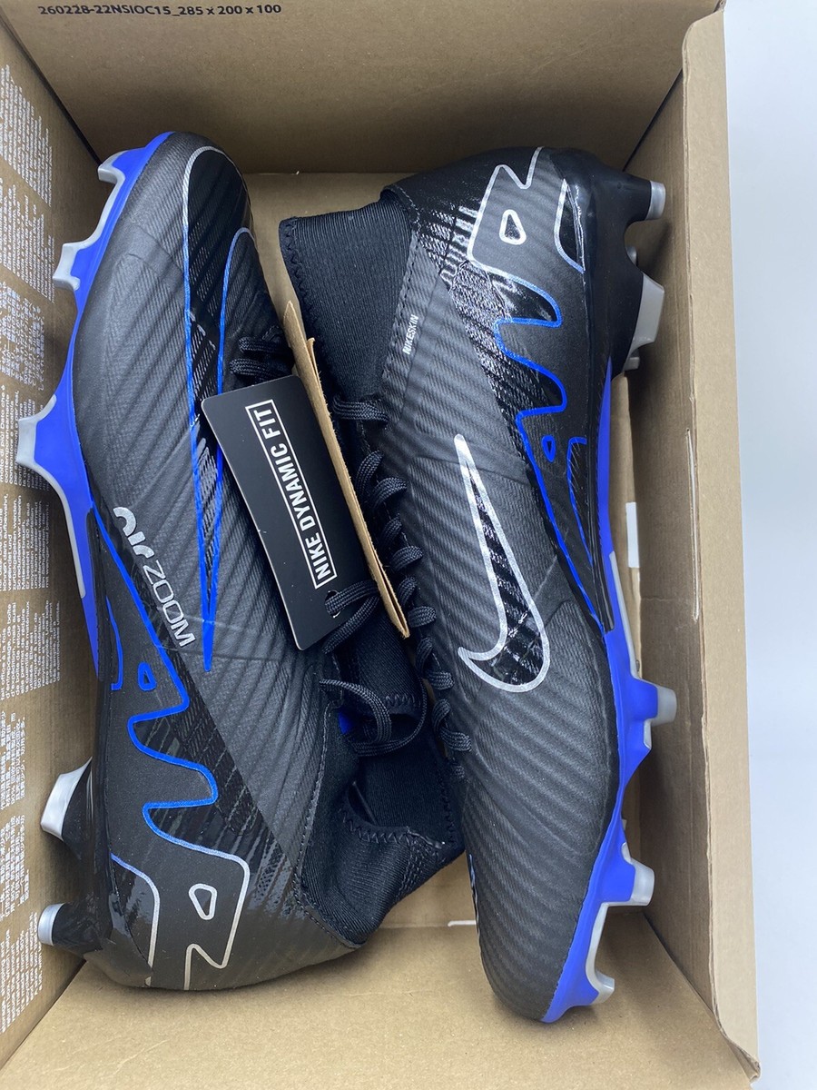 Nike Zoom Superfly 9 Academy FG/MG Black Blue [DJ5625 040