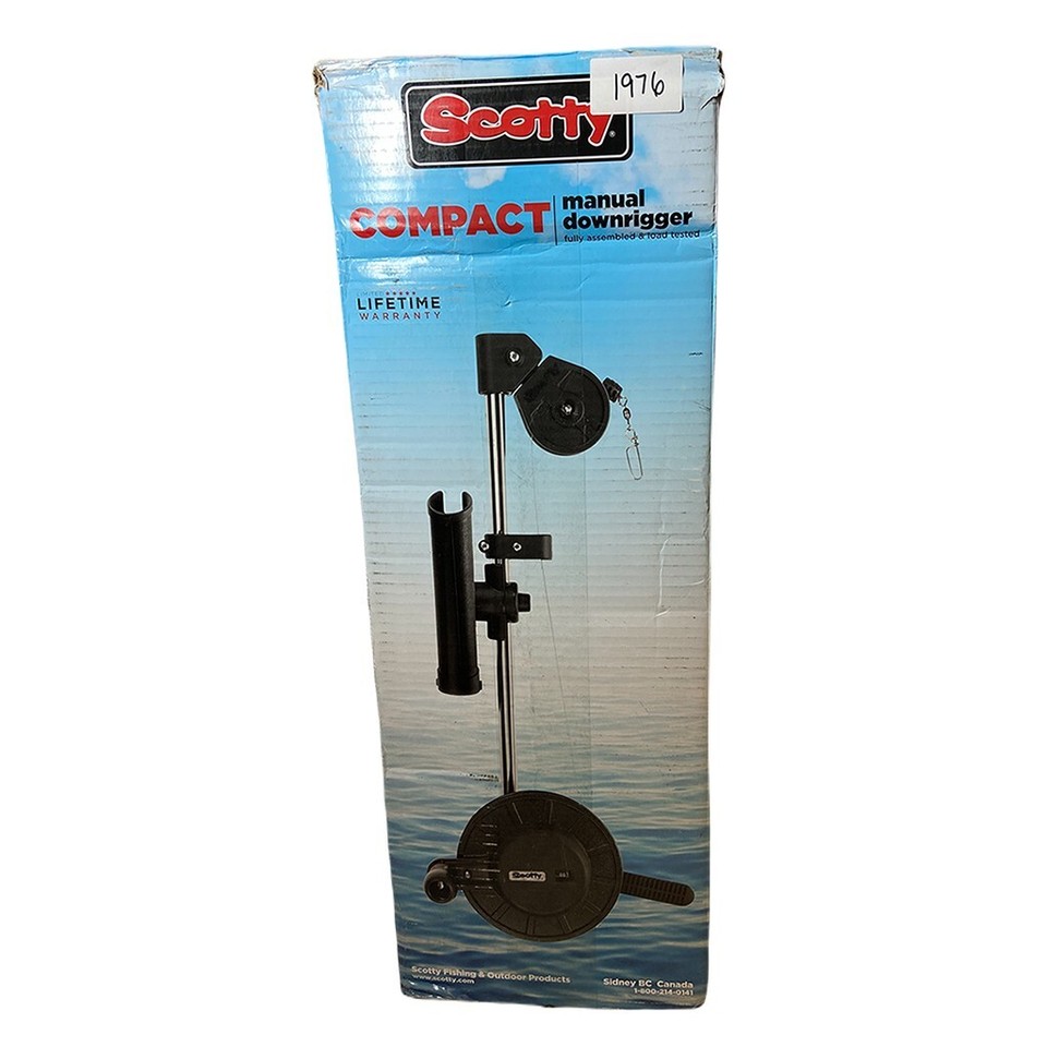 Scotty #1050MP Depthmaster Manual Downrigger, Display Packed w/ Rod ...